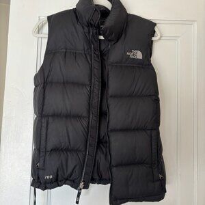 The North Face 700 Down Puffer Vest - Black (Women’s Small)